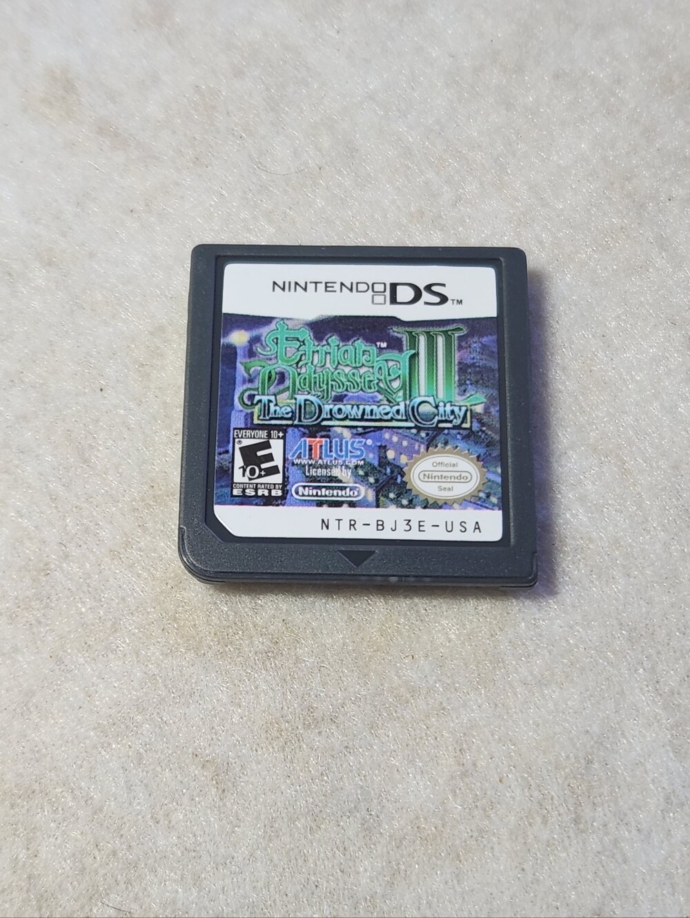 Etrian Odyssey 3 The Drowned City Nintendo DS NDS